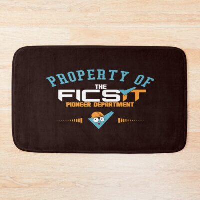 Satisfactory Ficsit Pioneers Department Bath Mat
