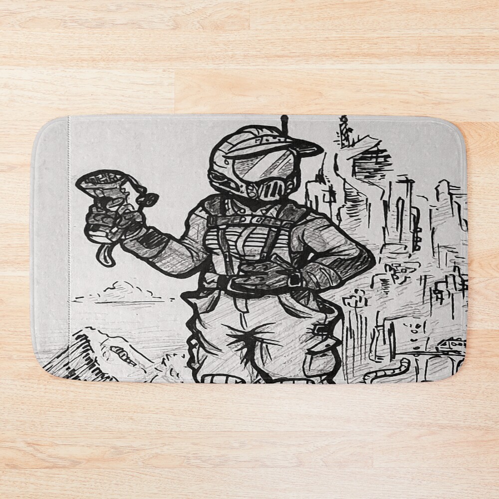 Satisfactory Conveyor Engineering Team Bath Mat