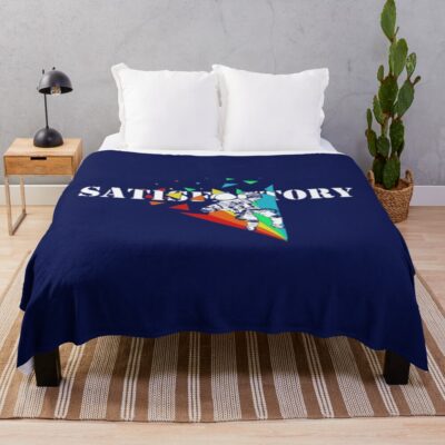 Satisfactory Premium Factory Edition Throw Blanket