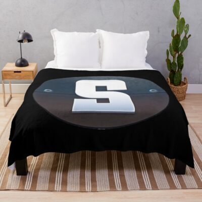 Satisfactory Official Logo Design Throw Blanket