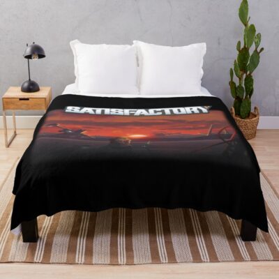 Satisfactory Early Access Edition Throw Blanket