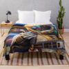 Satisfactory Resource Automation Game Throw Blanket