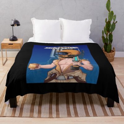 Satisfactory Planet Exploration Mission Throw Blanket