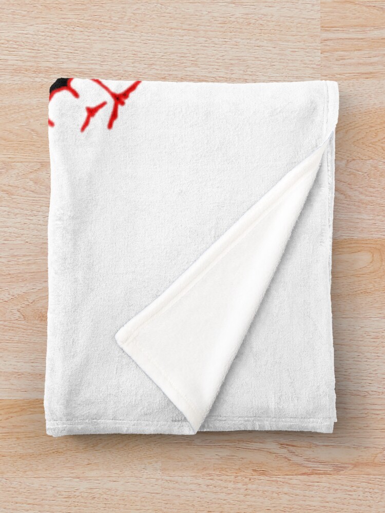 Satisfactory Vintage Early Access Logo Throw Blanket - Image 2