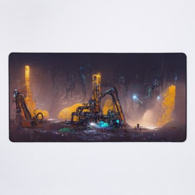 Satisfactory Pioneer Base Artwork Mouse Pad