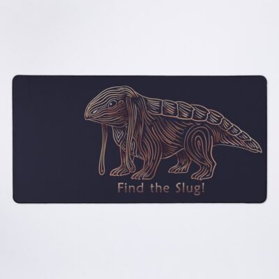Satisfactory Minimal Lizard Doggo Art Mouse Pad