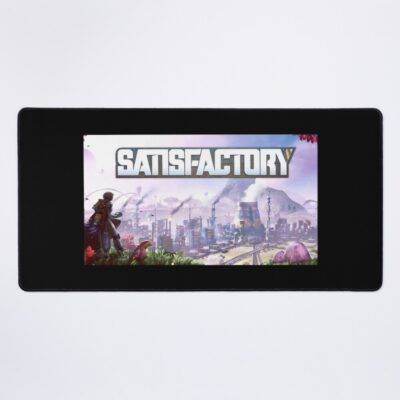 Satisfactory Ficsit Factory Blueprint Mouse Pad