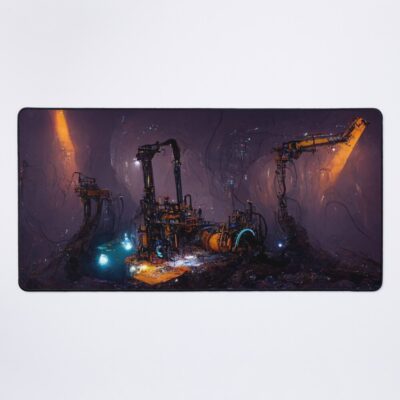 Satisfactory Open World Factory Mouse Pad