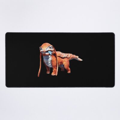 Satisfactory Cute Lizard Doggo Companion Mouse Pad