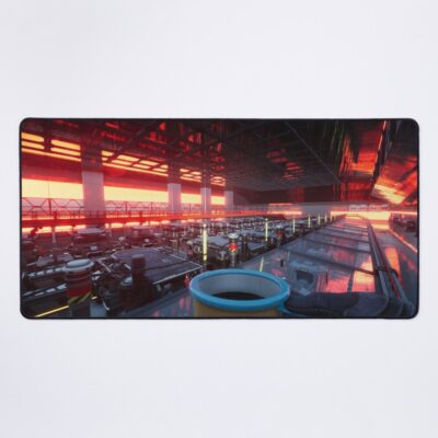 Satisfactory Pioneer Factory Build Mouse Pad