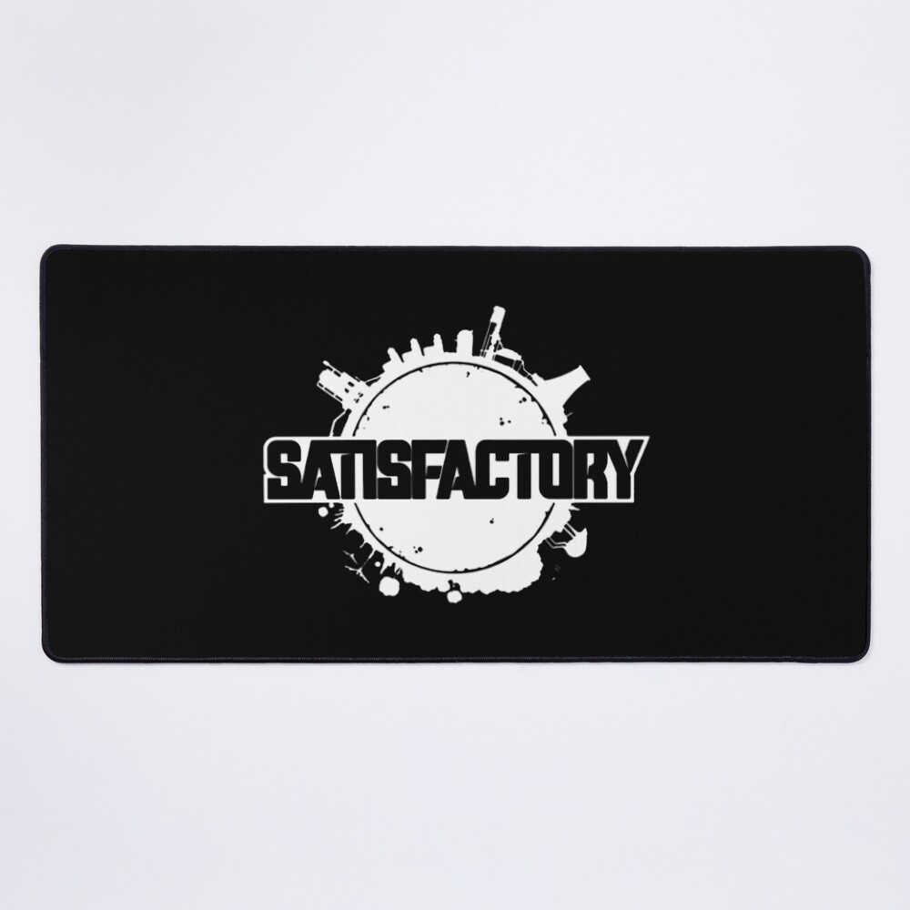 Satisfactory Early Access Logo Design Mouse Pad