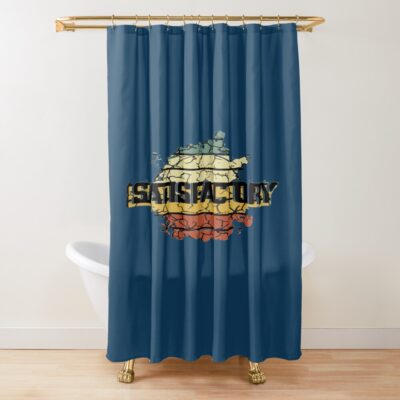 Satisfactory Prime Factory Edition Shower Curtain