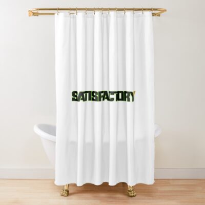 Satisfactory Conveyor Belt Empire Shower Curtain