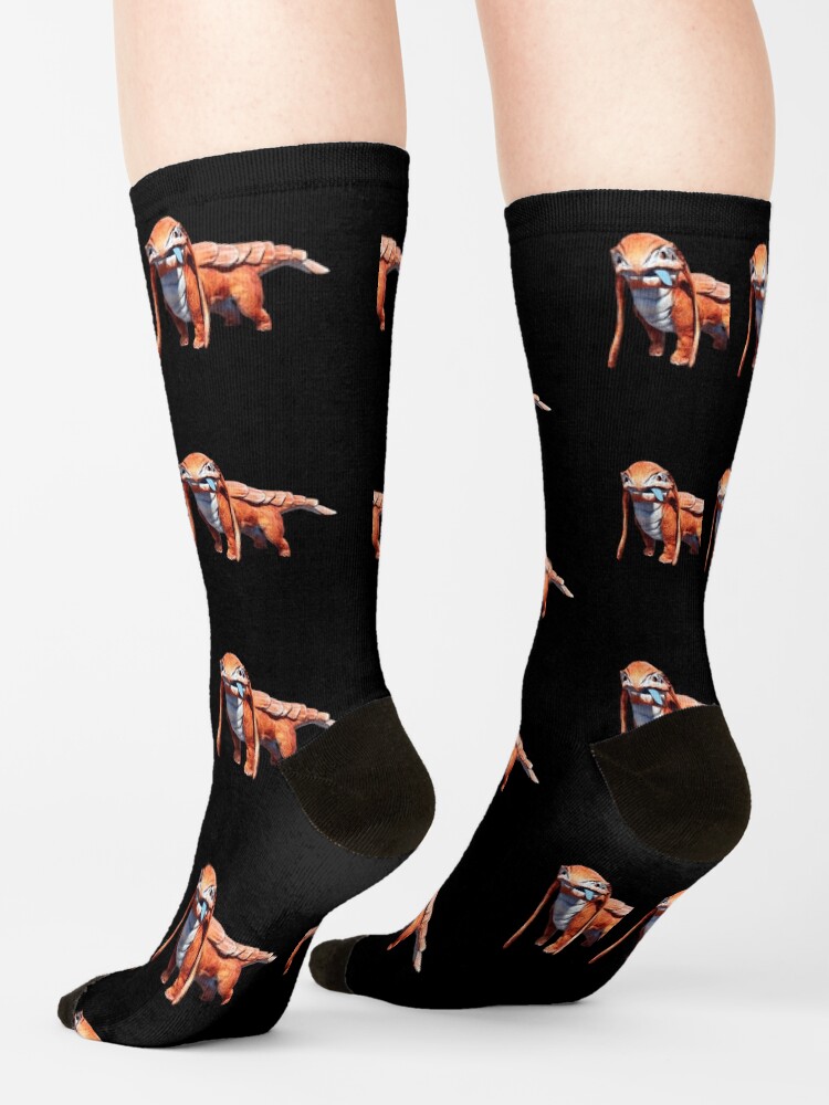 Satisfactory Friendly Lizard Doggo Socks - Image 2