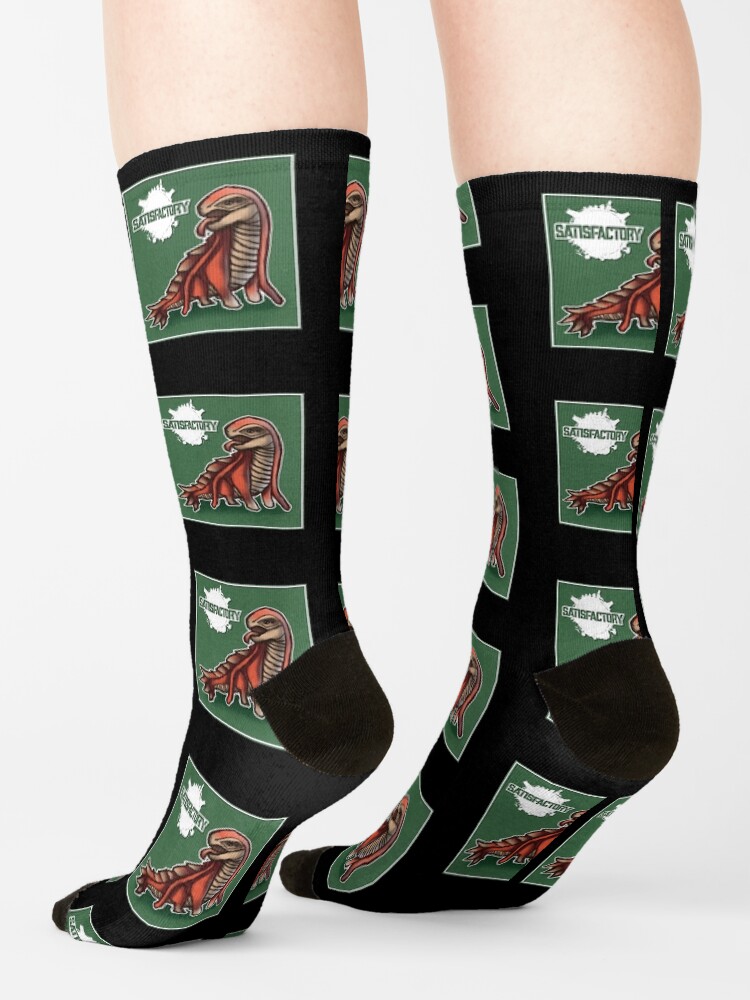 Satisfactory Cute Lizard Doggo Companion Socks - Image 2