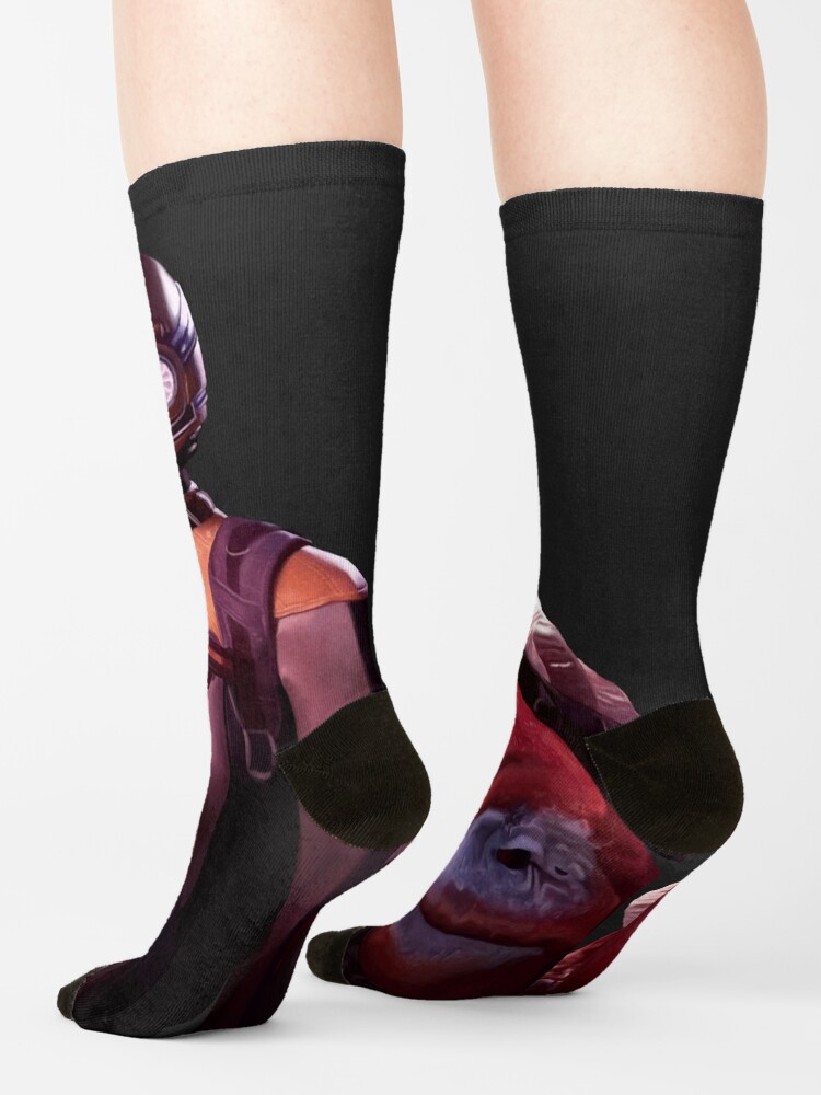 Satisfactory Scenic Factory Artwork Socks - Image 2