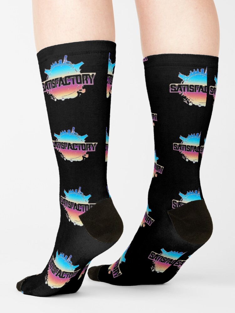 Satisfactory Vintage Early Access Logo Socks - Image 2
