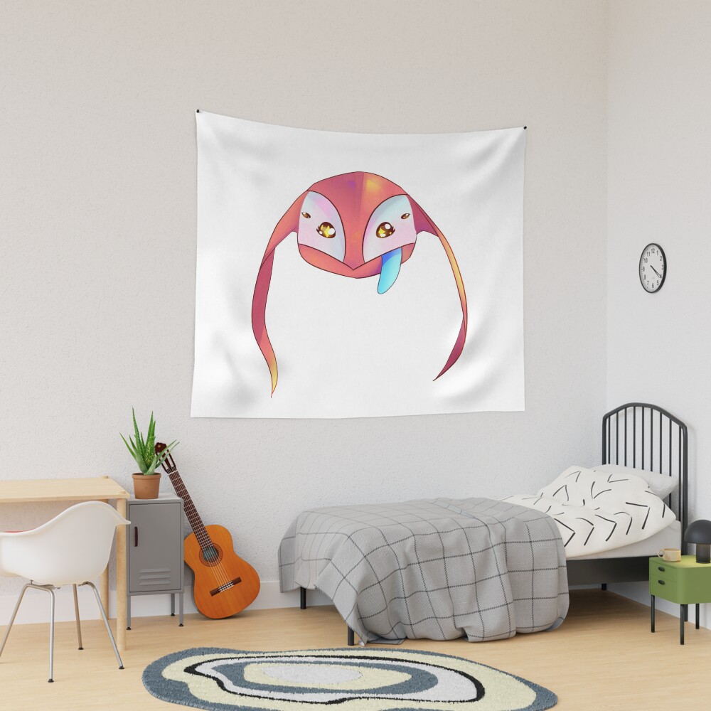 Satisfactory Lizard Doggo Sticker Tapestry