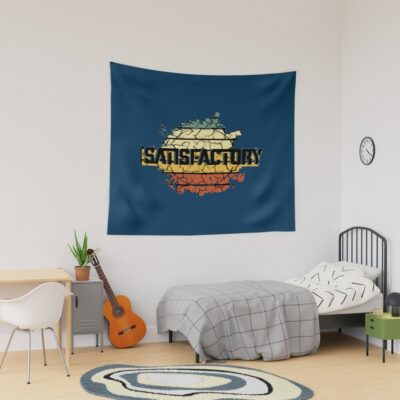 Satisfactory Prime Factory Edition Tapestry