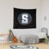 Satisfactory Official Logo Design Tapestry