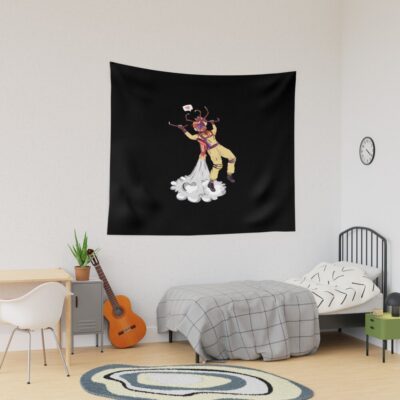 Satisfactory Ficsit Factory Blueprint Tapestry