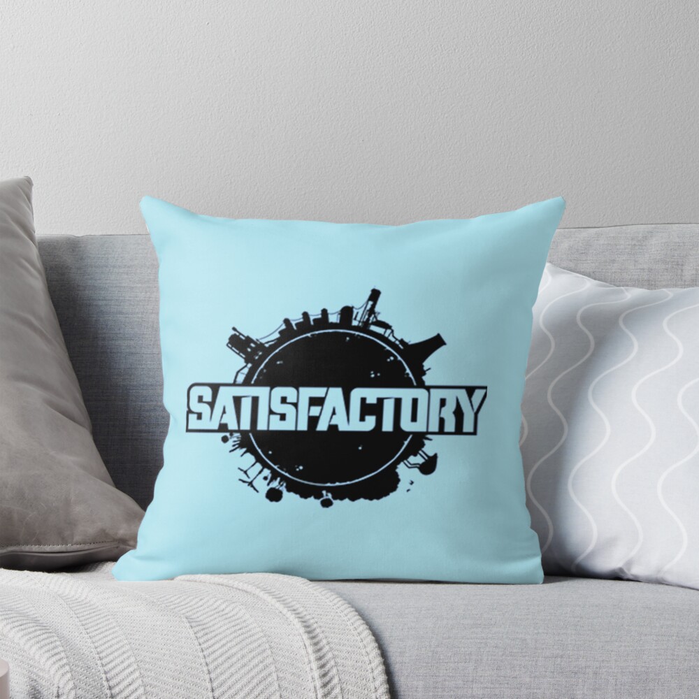 Satisfactory Vintage Logo Design Throw Pillow